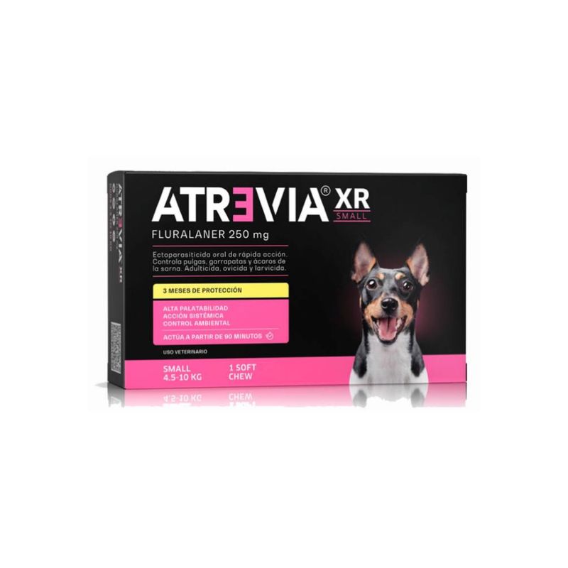 ATREVIA - Antipulgas Atrevia XR Small 46-10kg 4 Tab