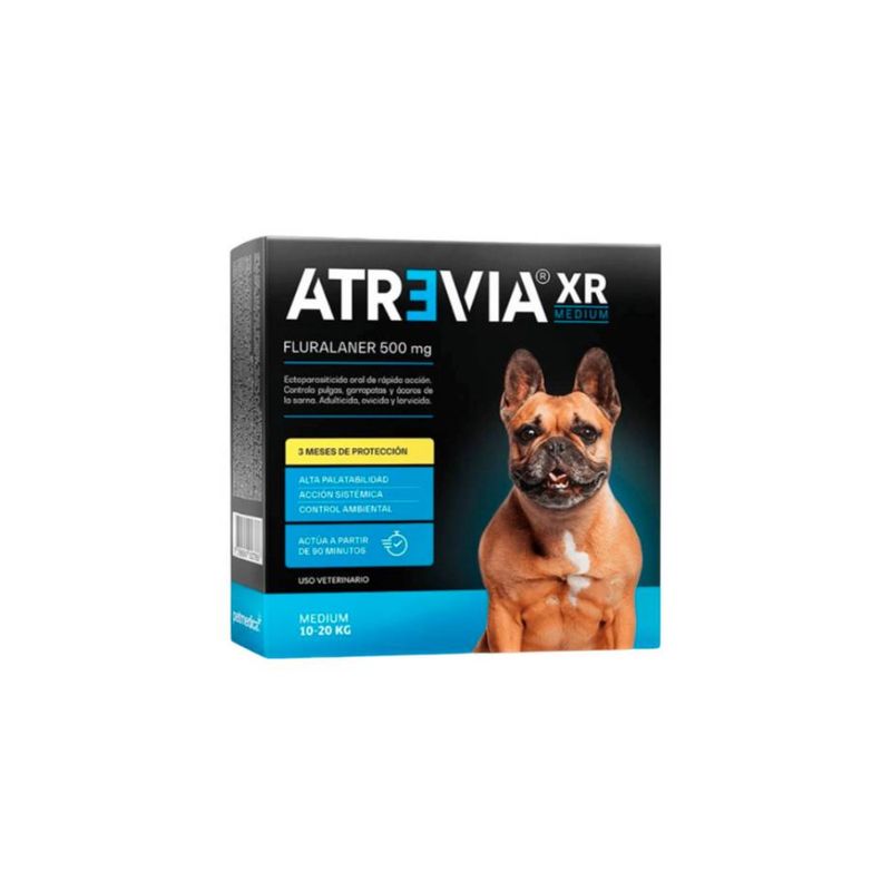 ATREVIA - Antipulgas Atrevia XR Medium 101-20kg 4 Tab