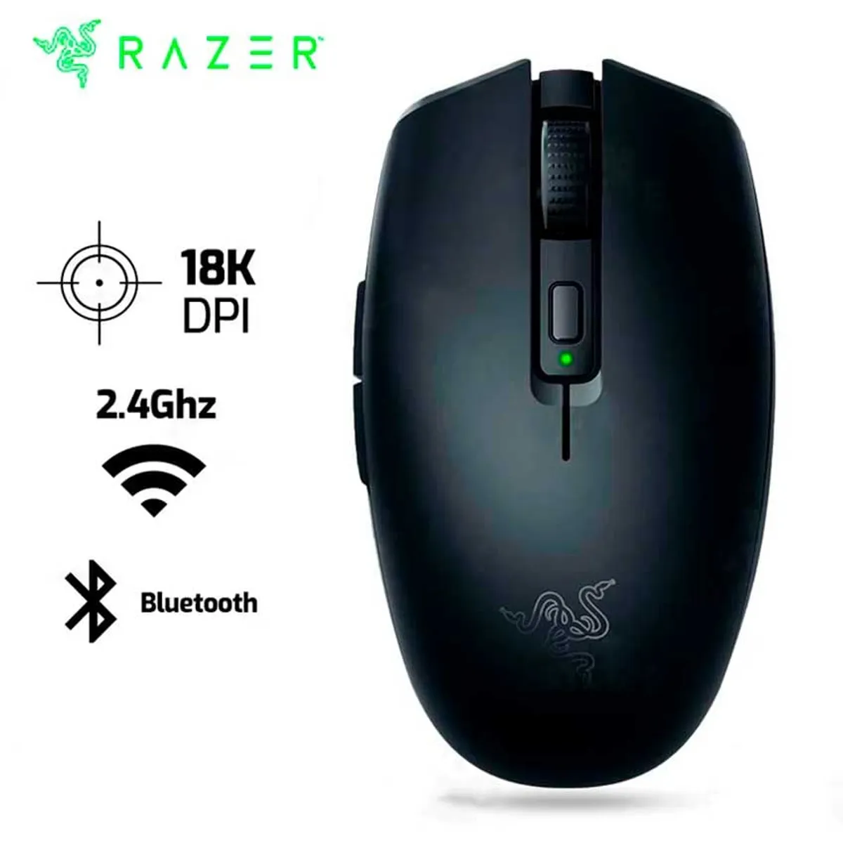 RAZER - Mouse RAZER Orochi V2 Bluetooth - Inalambrico 18,000 DPI