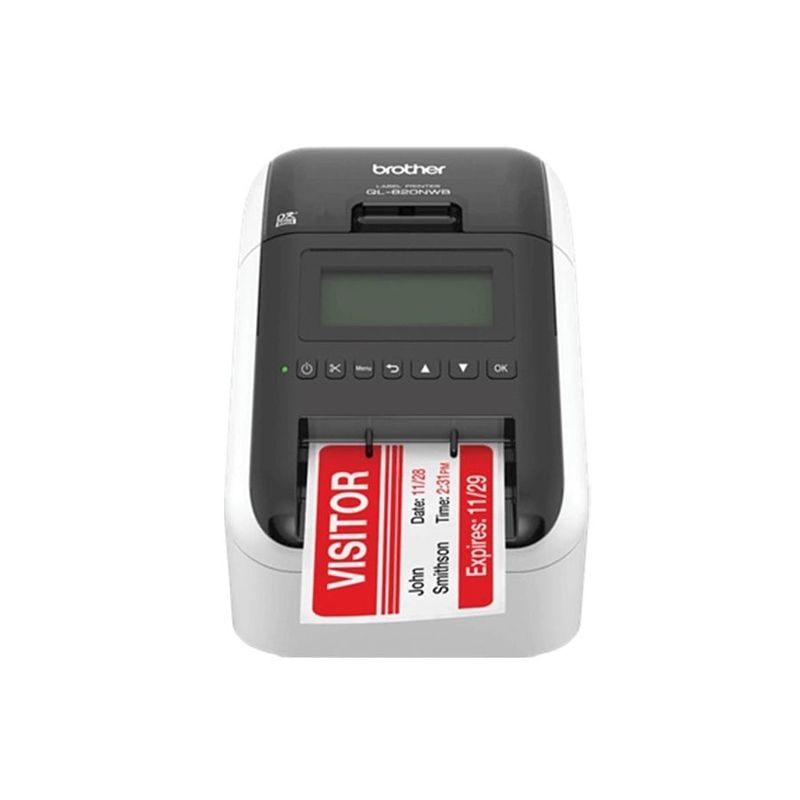 BROTHER - Etiquetadora Brother QL-820NWB para código de barras