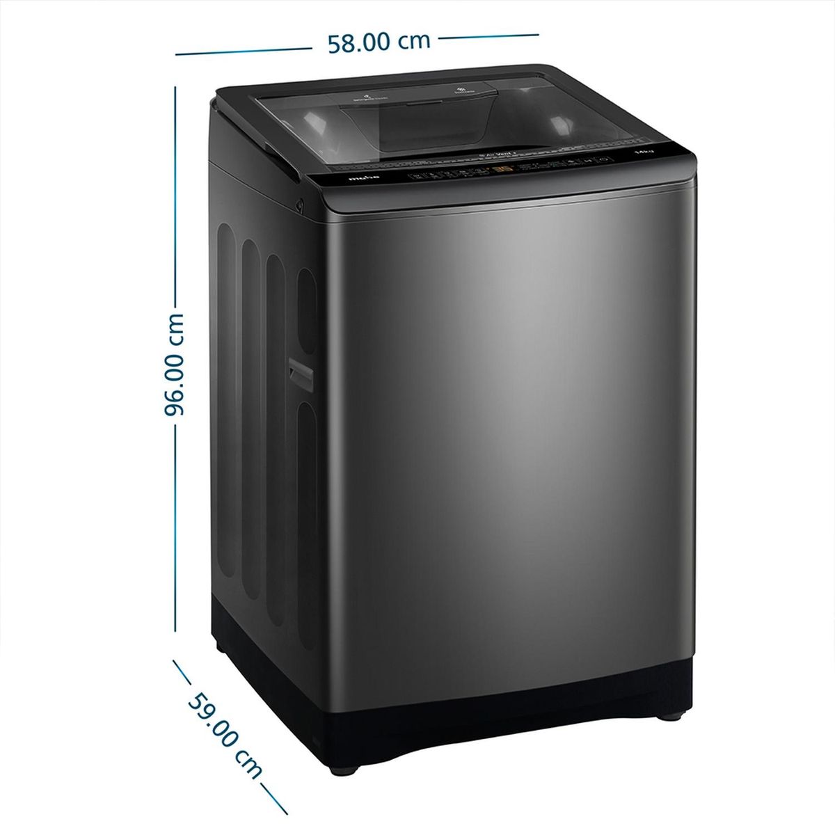 MABE - Lavadora Automática Propela 14 Kg Diamond Gray Mabe LMA4120WDGBB0