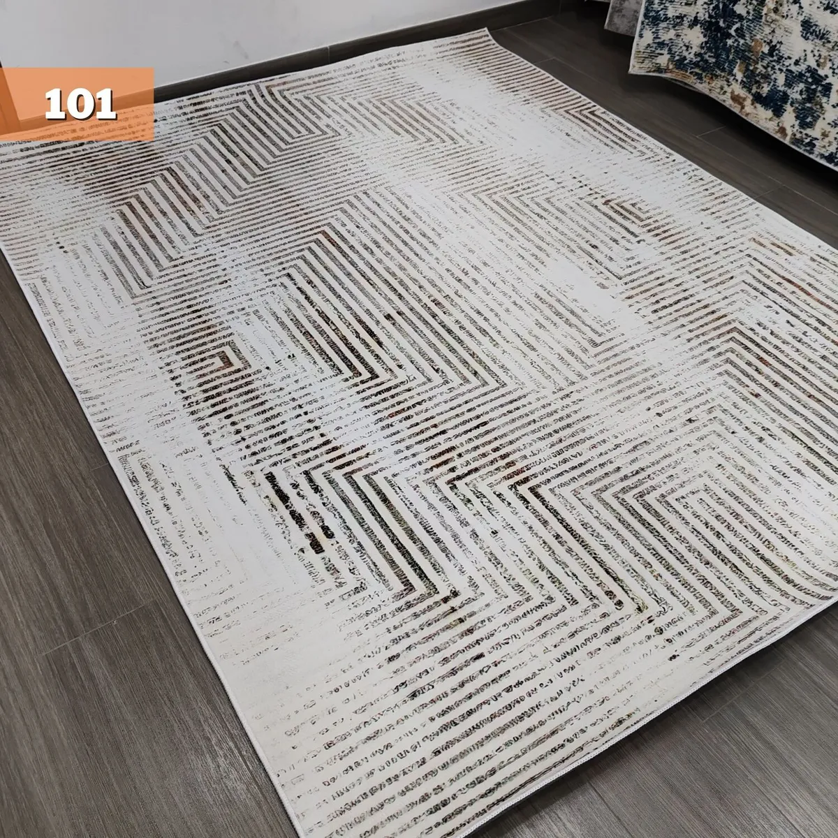 GENERICO - ALFOMBRA SEDA SINTETICA 227X180cm FS-101