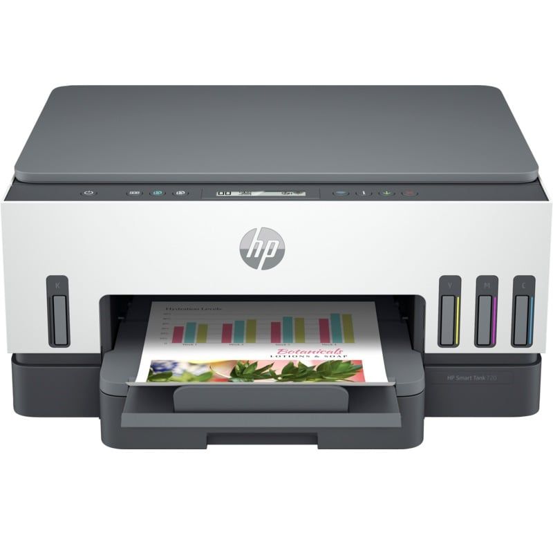 HP - Impresora Multifuncional HP Smart Tank 720 Dúplex Wifi
