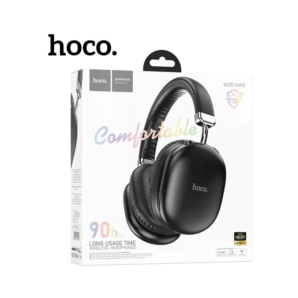 HOCO - Audífono Inalámbricos  Bluetooth 90 Horas Hoco W35 MAX