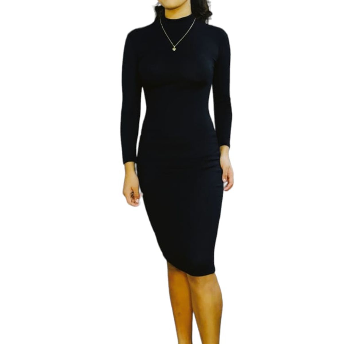 GENERICO - Vestido Mujer Chompero CAFARENA - Nathalie Love it -  Negro
