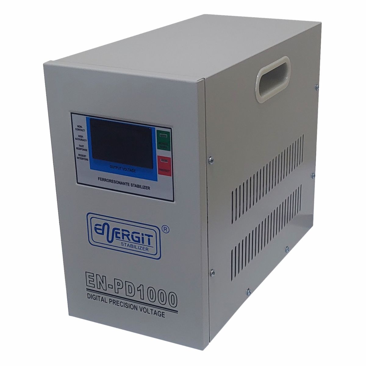 ENERGIT - ESTABILIZADOR FERRORESONANTE 1000W 1KVA 220V DIGITAL - ENERGIT