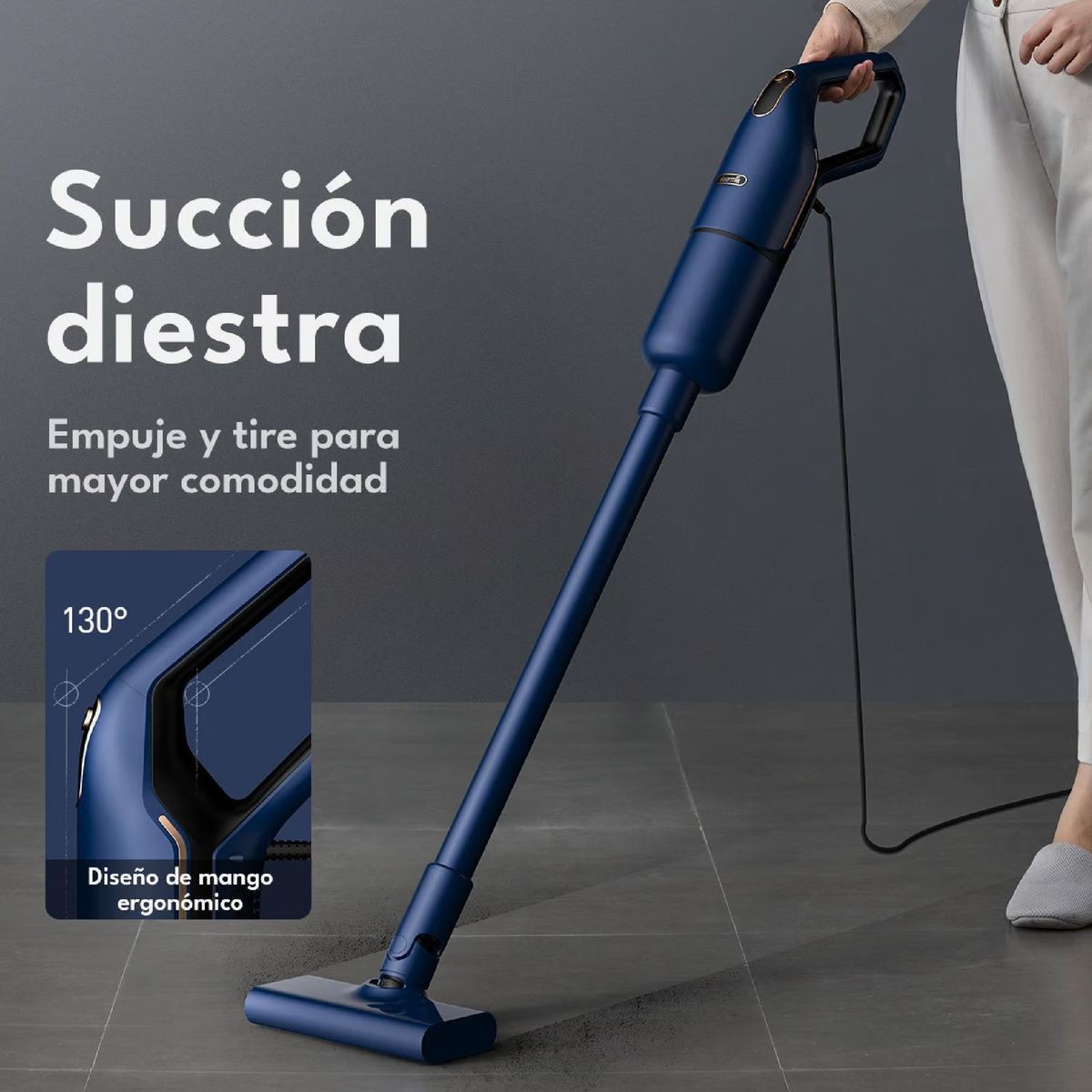 DEERMA - Aspiradora Deerma Multiangulo Premium DX1000