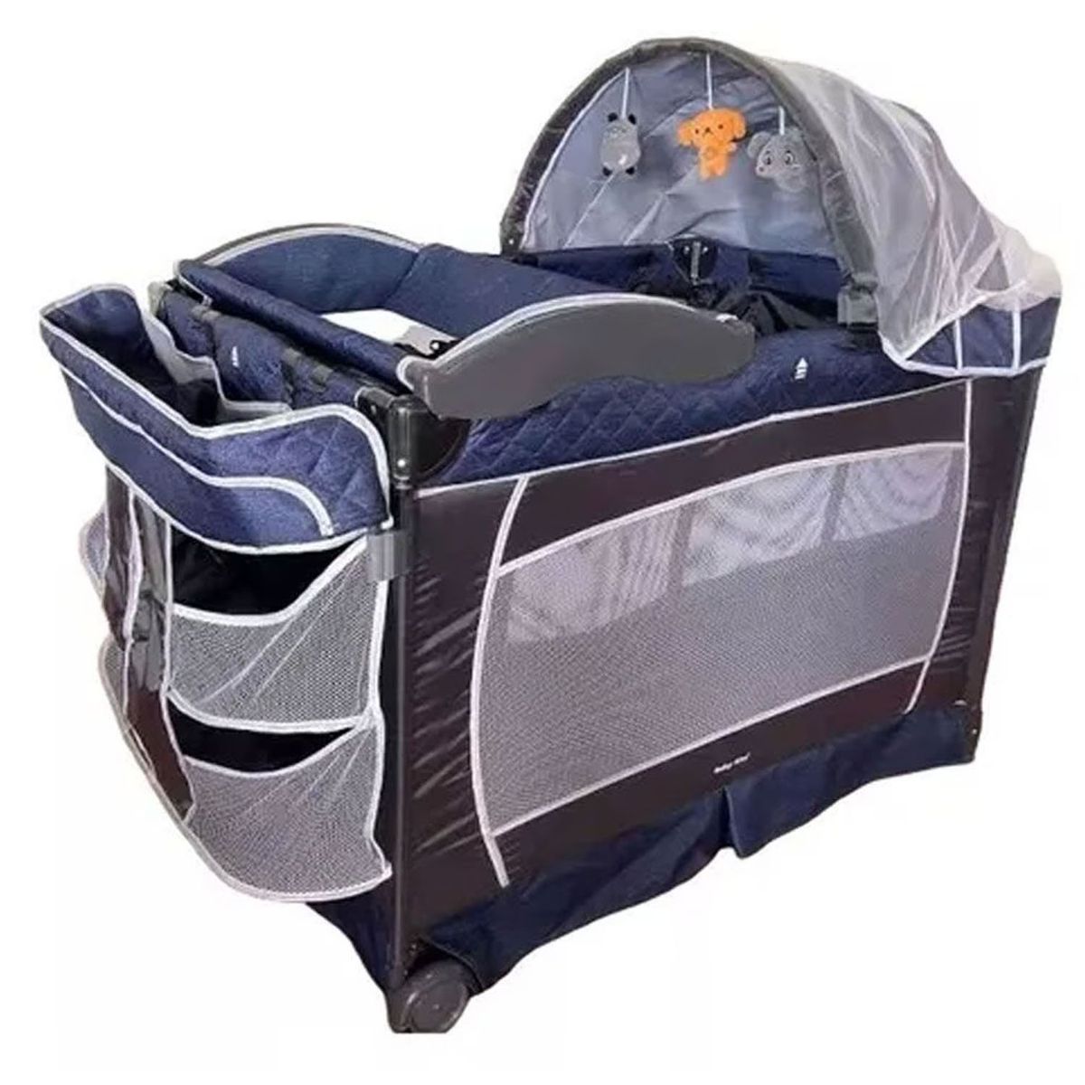 BABY KITS - Cuna Corral Para Bebe Verona Azul