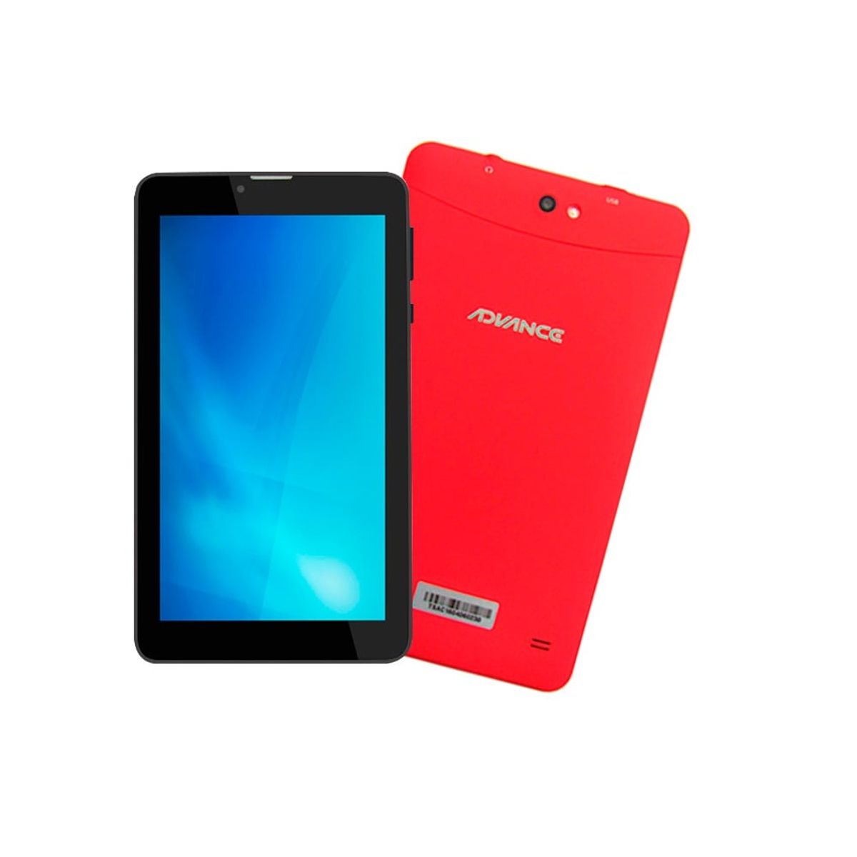 ADVANCE - Tablet Advance Prime PR5850 7 Pulgadas 1024x600 3G Dual SIM 16GB RAM 1GB Color Rojo