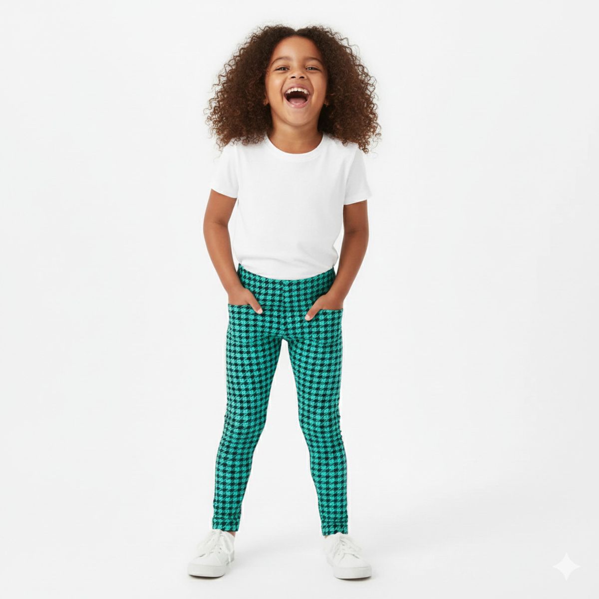 GENERICO - Leggins Para Niña Escosesa