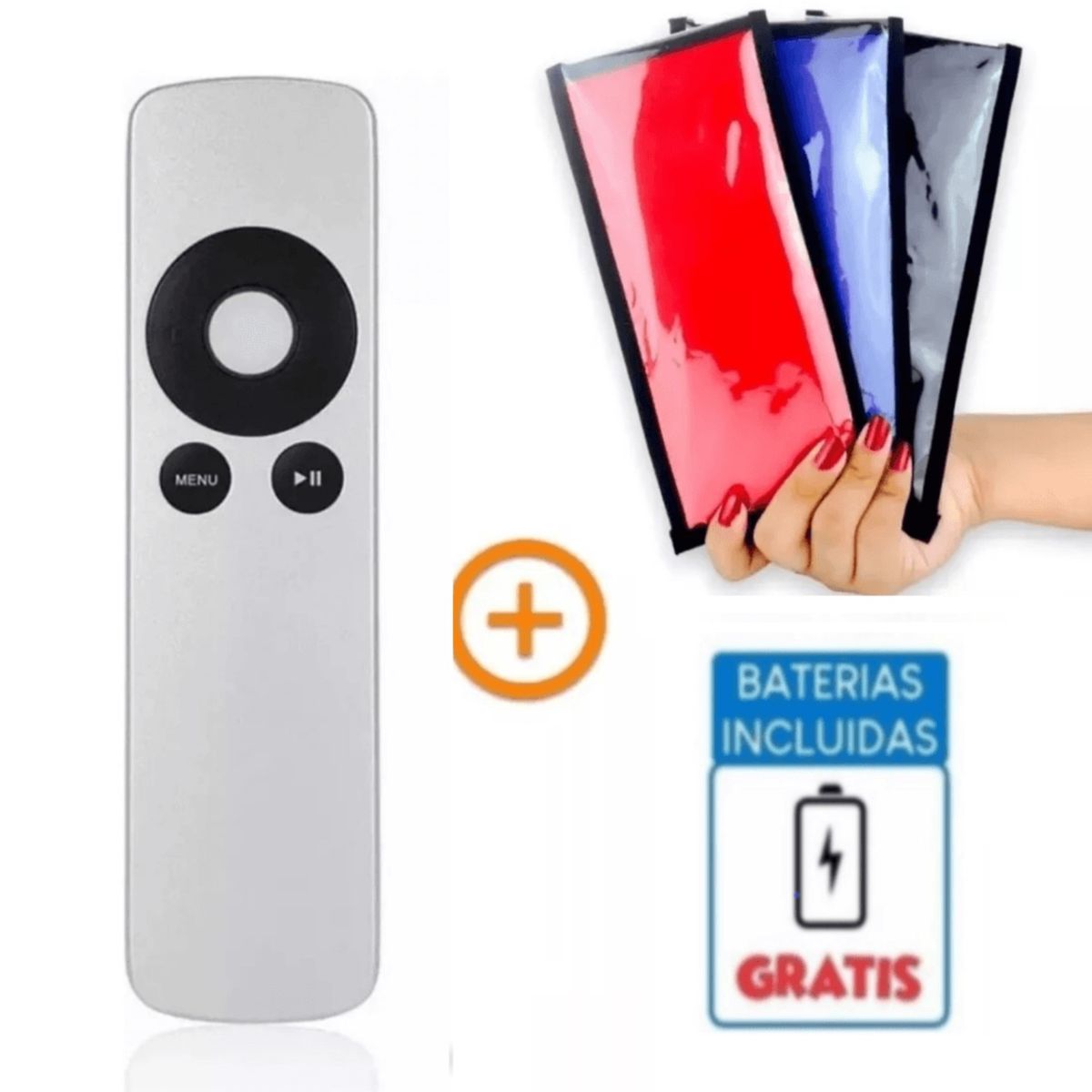 UNIVERSAL - Control remoto para Apple TV TV2 TV3 TV4  Funda