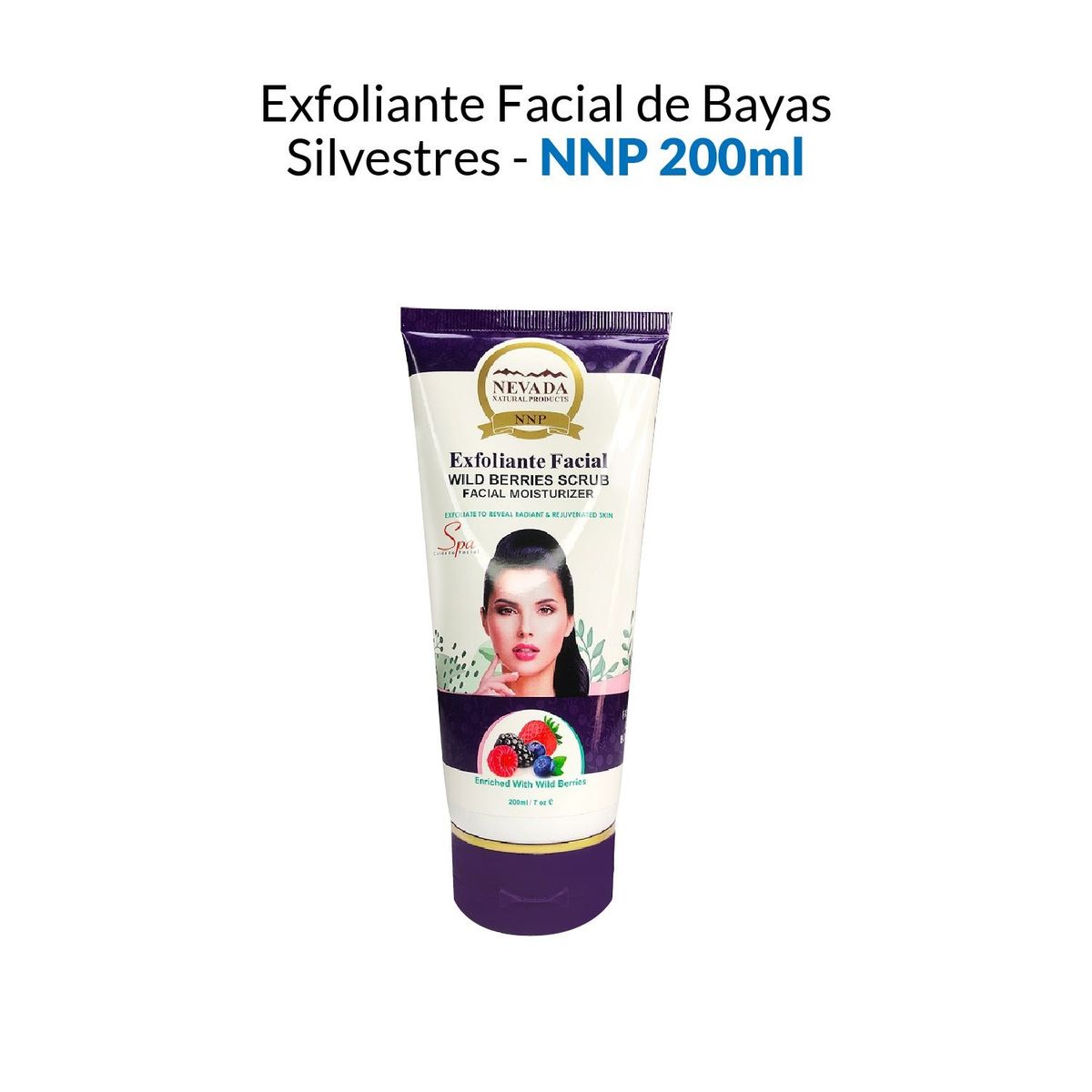 NEVADA NATURAL PRODUCTS - Exfoliante Facial De Bayas Silvestres Nevada 200ml