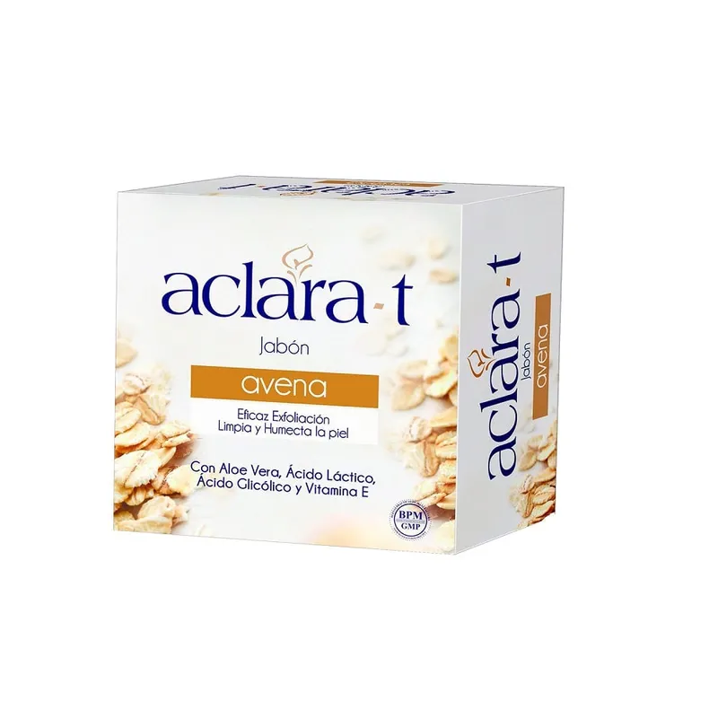 GENERICO - Jabón A Base De Avena Aclara-T 80Gr