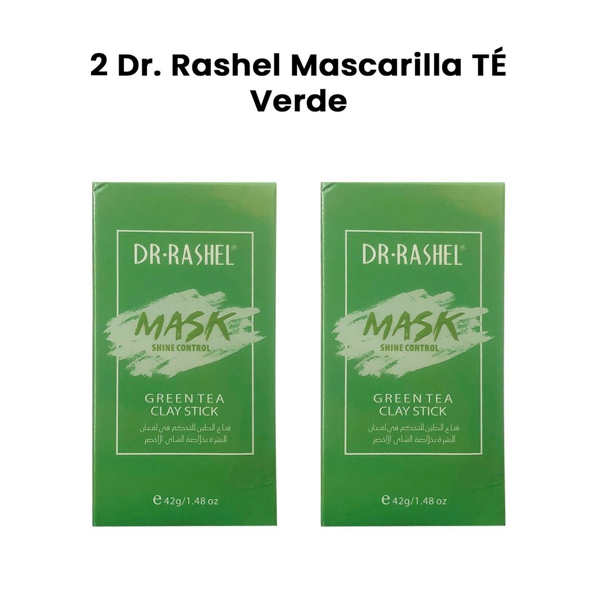 GENERICO - Mascarilla Té Verde Dr Rashel 42Gr 2 Unidades