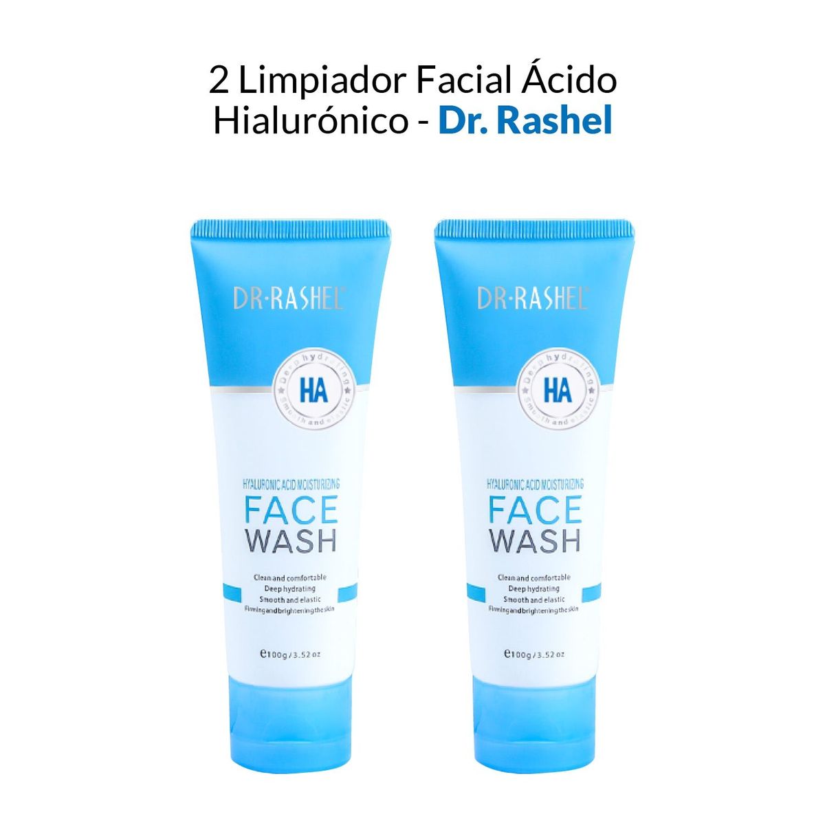 GENERICO - Gel Hidratante Facial Con Ácido Hialurónico Dr Rashel 100Gr 2 Unidades