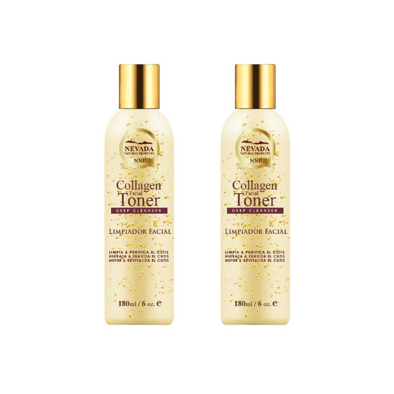 NEVADA NATURAL PRODUCTS - Limpiador Facial Colageno Nevada 180ml 2 Unidades