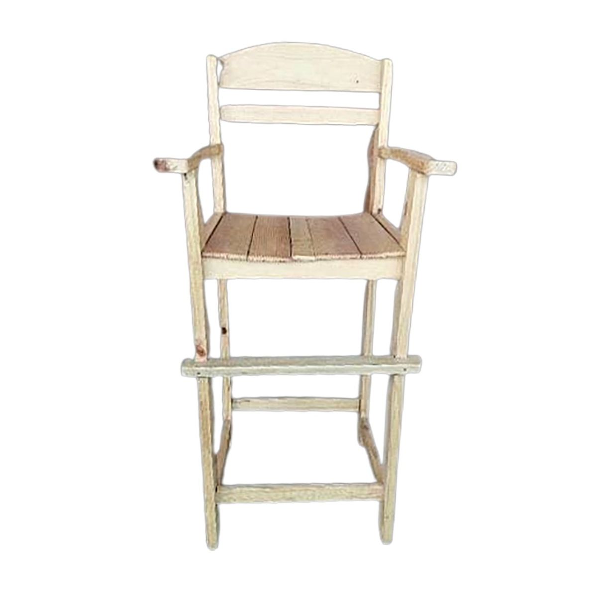 GENERICO - Silla de niños alta para la mesa comedor en natural