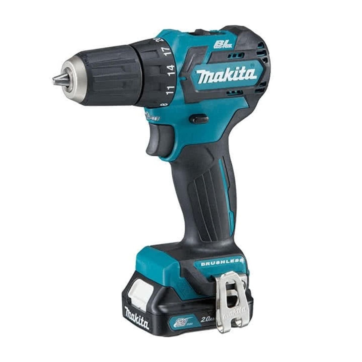 MAKITA - Taladro Atornillador 38 12V CXT BL 32Nm 2 Bat 20 Ah Makita DF332DWAE