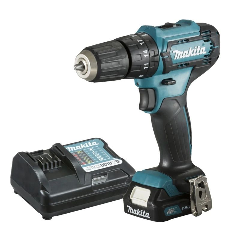 MAKITA - Taladro Percutor 38 12V CXT 30 Nm 1 Bat 15 Ah Makita HP333DWYX3