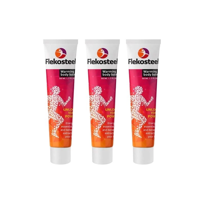 HENDELS GARDEN - Balsamo Para Dolor Muscular y De Articulaciones Flekosteel 50ml 3 Uni