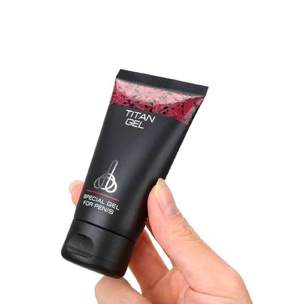 HENDELS GARDEN - Titan Gel Rojo Lubricante Hombre Original Agrandar Miembro 50ml