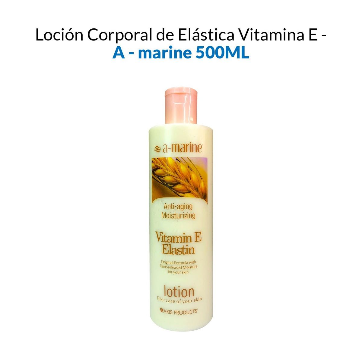 GENERICO - Locion Corporal De Elastica Vitamina E A-Marine 500ml