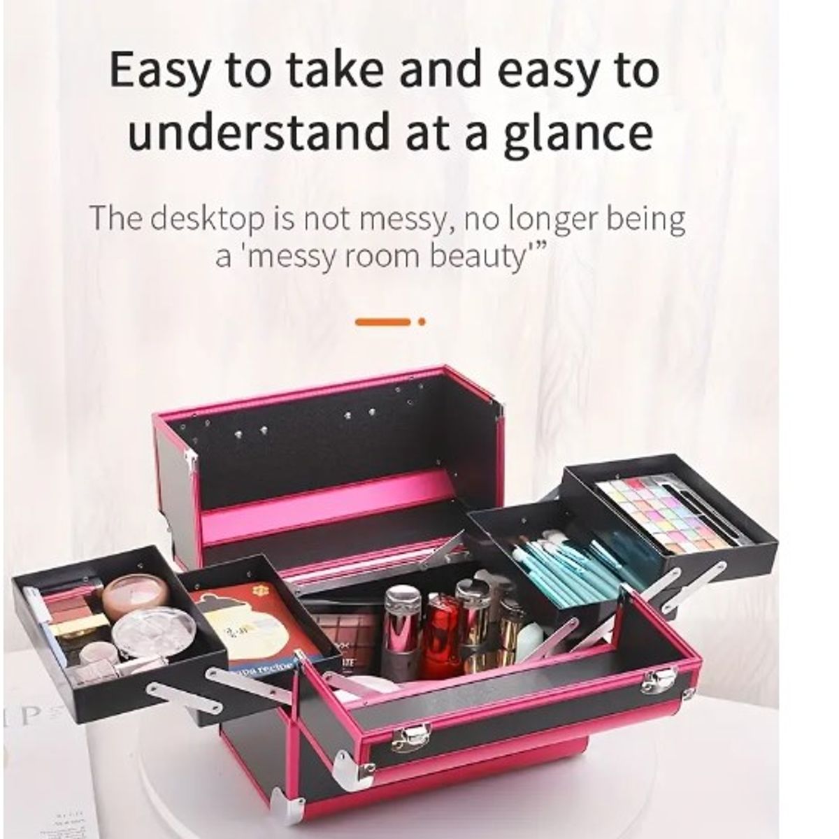 GENERICO - Maleta Maletin Organizador De Maquillaje  pro