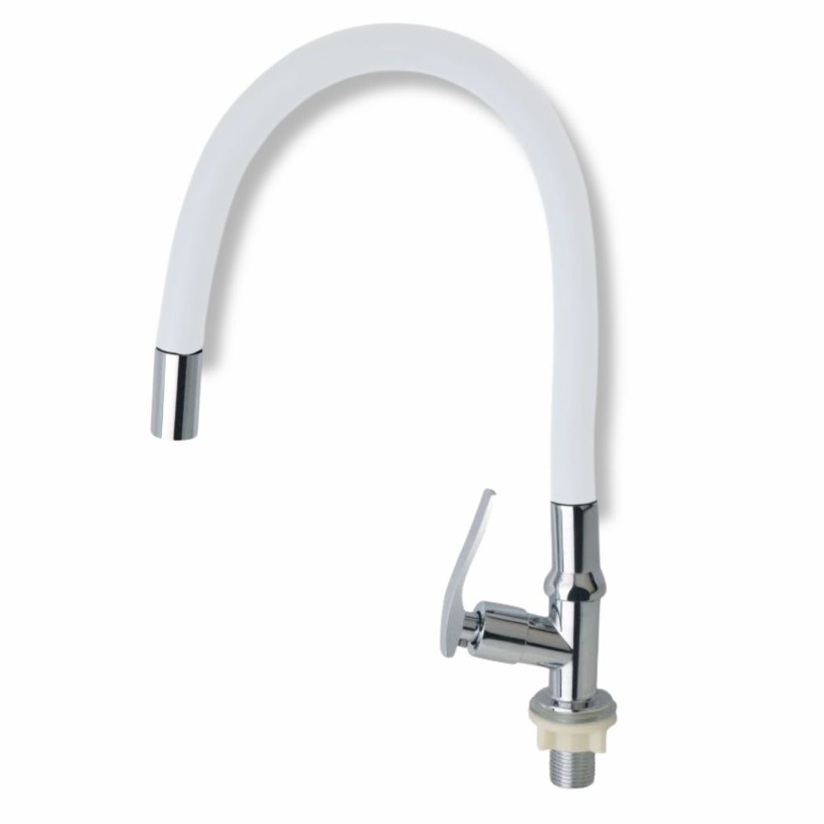 C&A - Llave de Lavadero Flexible al MUEBLE Blanco