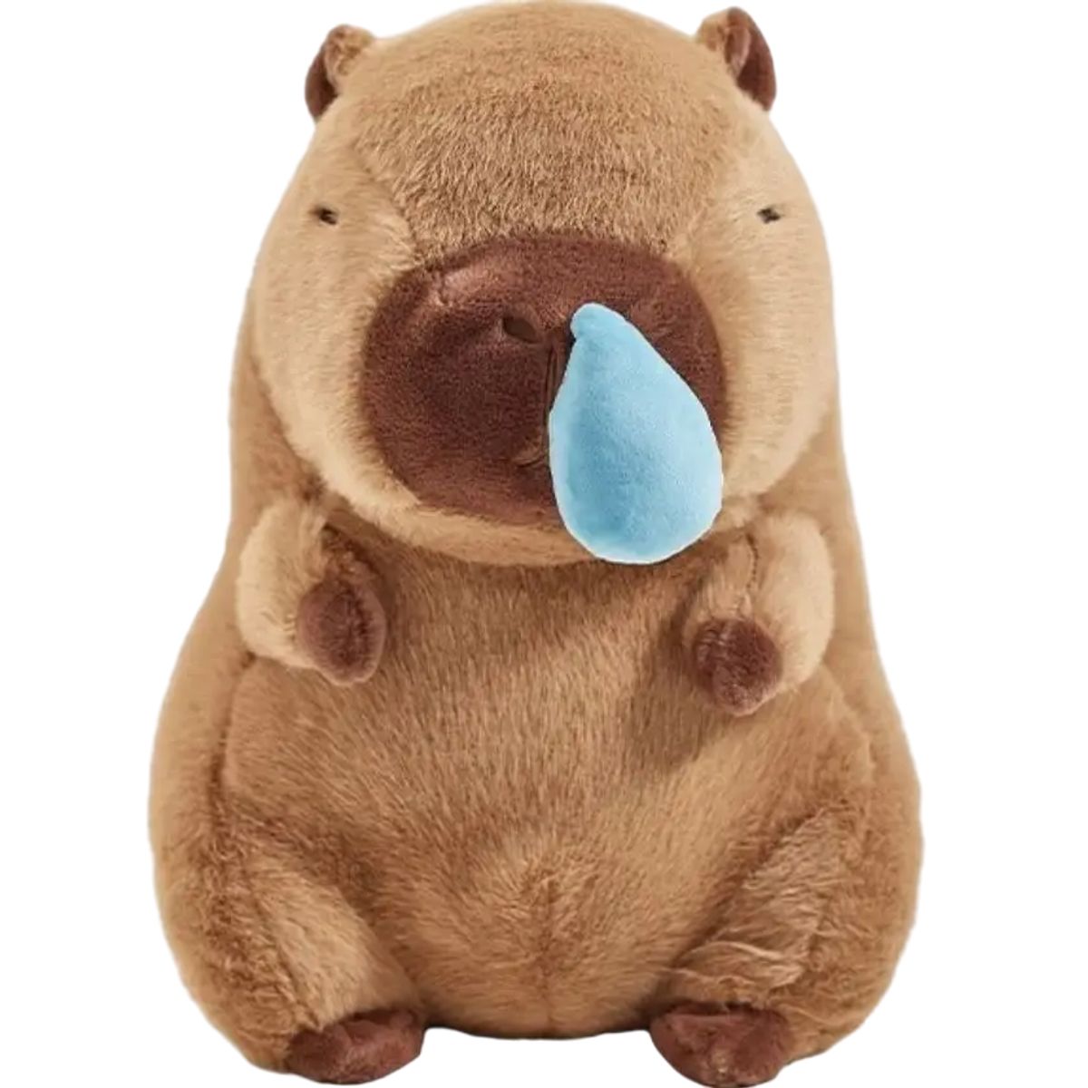 GENERICO - PELUCHE CAPIBARA ENFERMO MOQUITO RETRACTIBLE 33CM