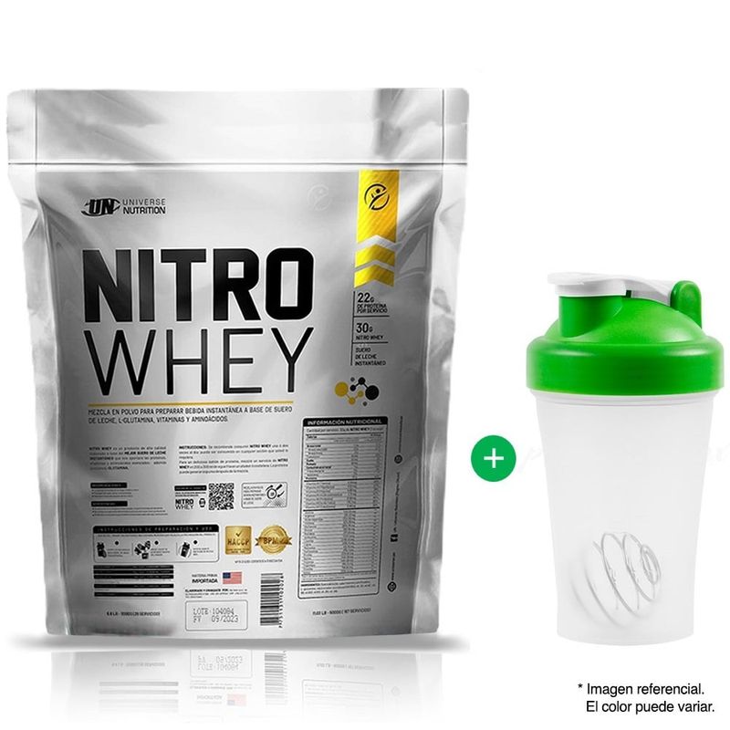 UNIVERSE NUTRITION - Proteína Universe Nutrition Nitro Whey 5kg Cookies Cream