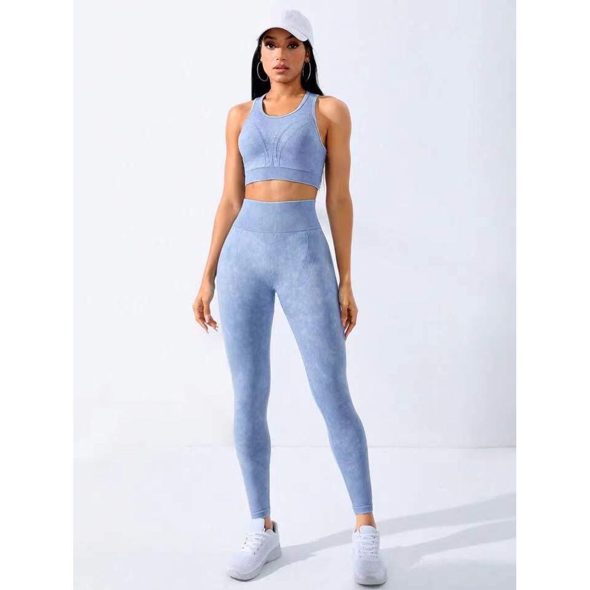 GENERICO - Conjunto deportivo mujer efecto lavado