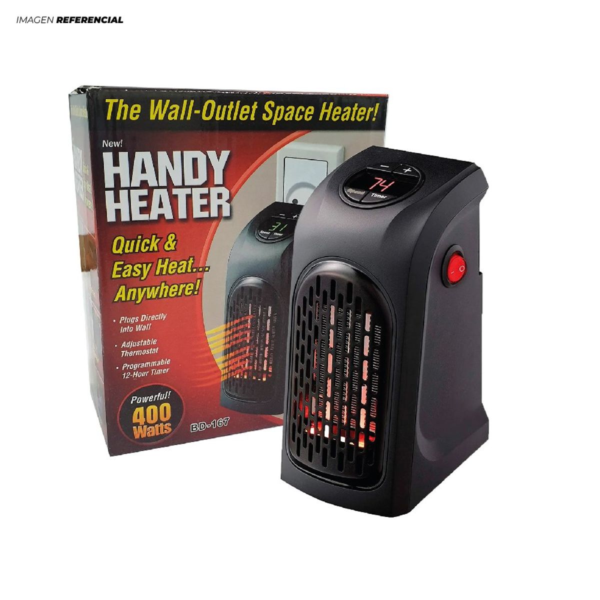 HANDY - Calefactor HANDY HEATER de 400 W