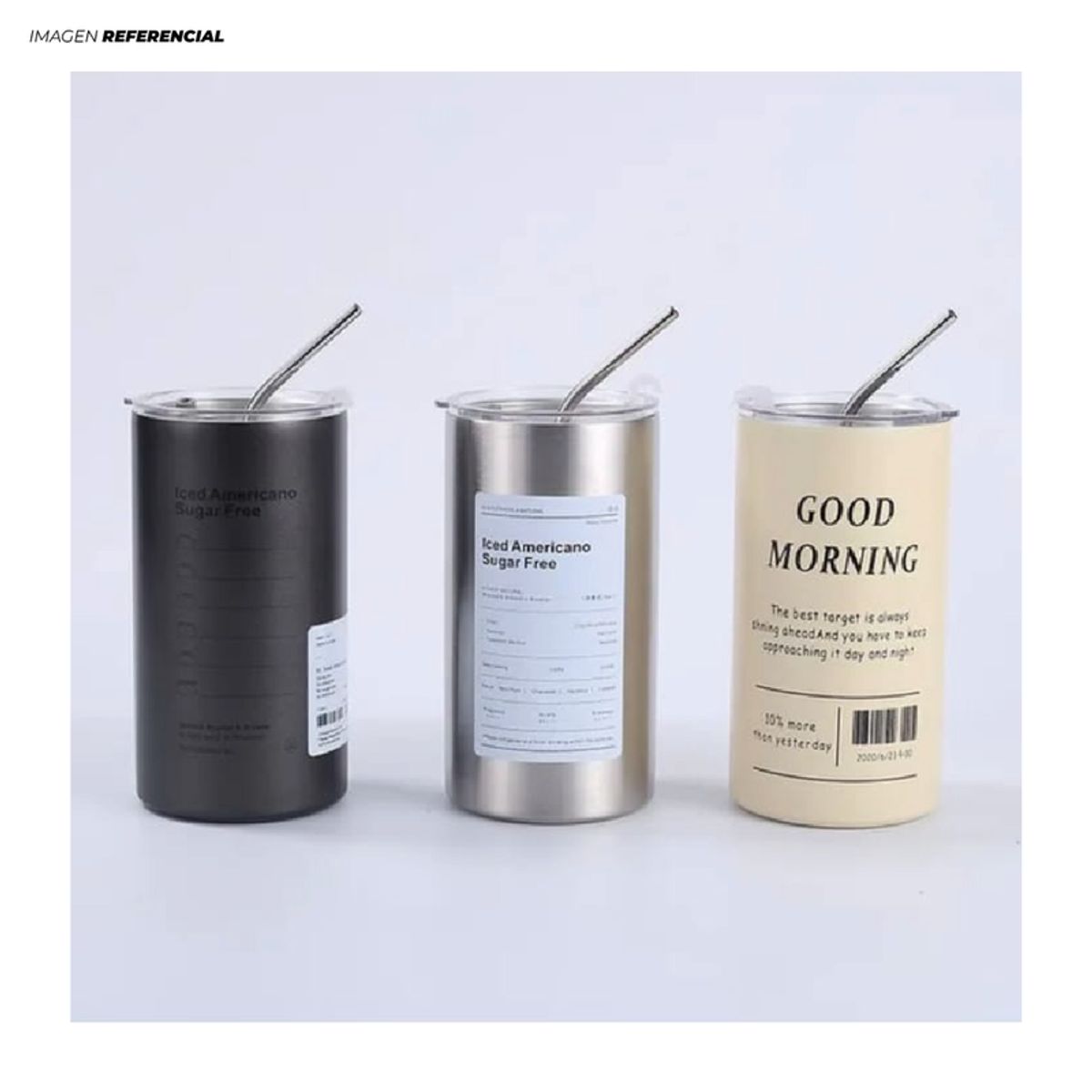 GENERICO - Vasos Térmicos Estilo Americano de 600 ml