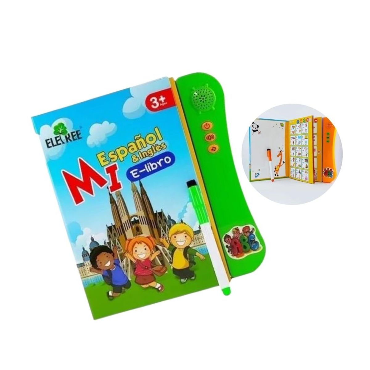 ELETREE - Libro Didáctico Musical Mi Libro Español Inglés