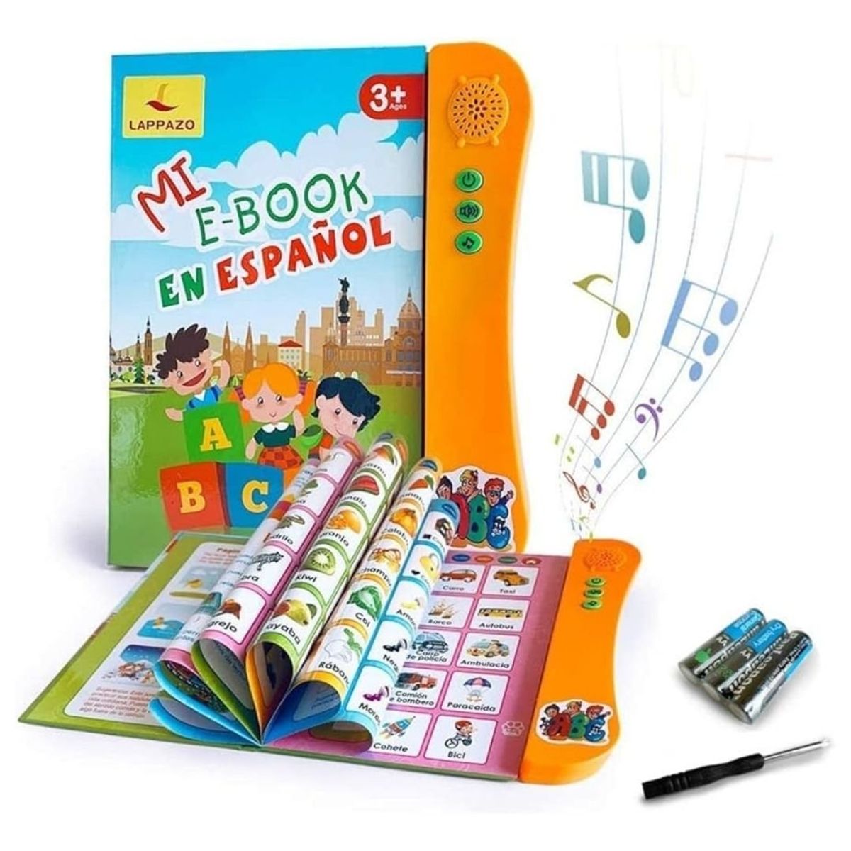 ELETREE - Libro Didáctico Musical Mi Libro Español Inglés