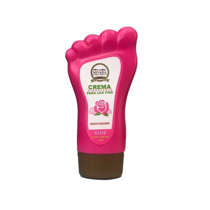 NEVADA NATURAL PRODUCTS - Crema Hidratante Para Los Pies Rosa Nevada 120ml