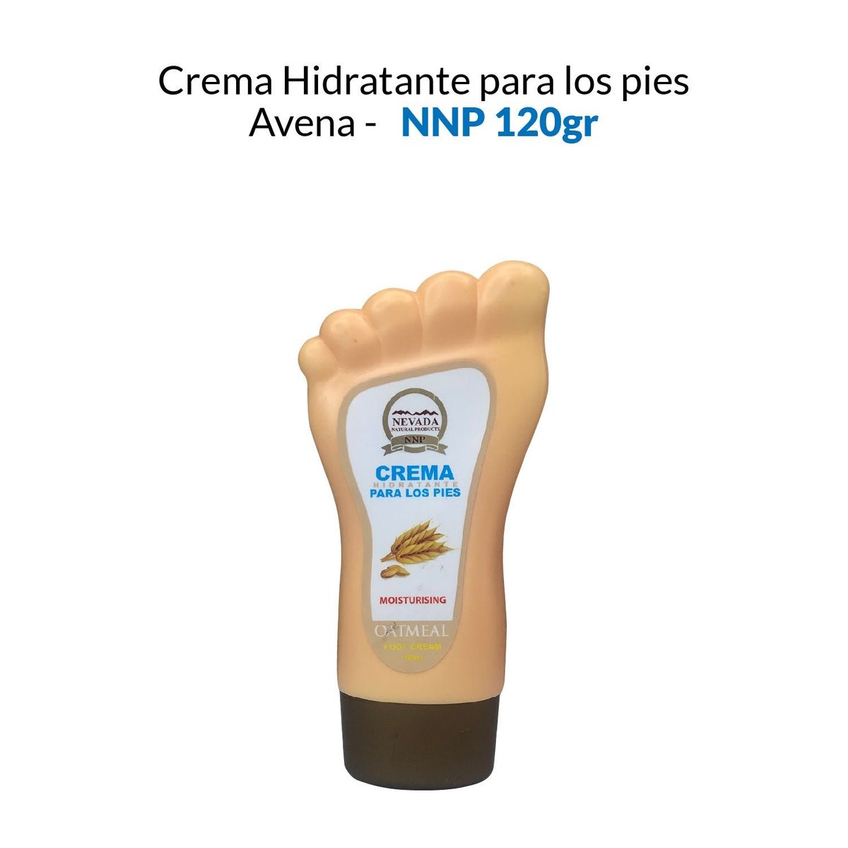 NEVADA NATURAL PRODUCTS - Crema Hidratante Para Los Pies Avena 120ml
