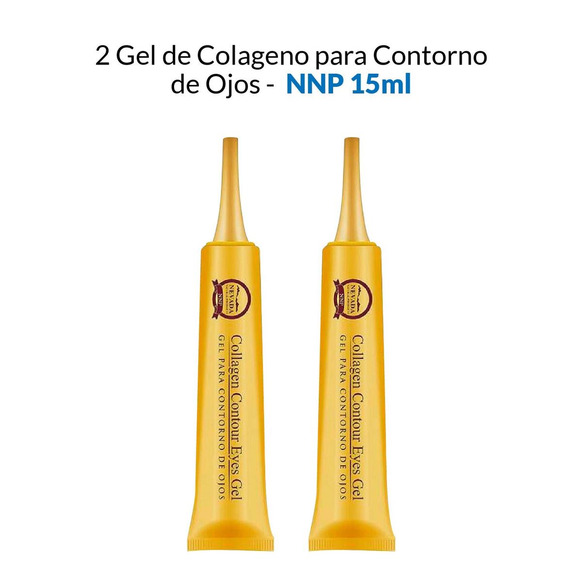 NEVADA NATURAL PRODUCTS - Gel De Colageno Para Contorno De Ojos Nevada 15ml 2 Unidades