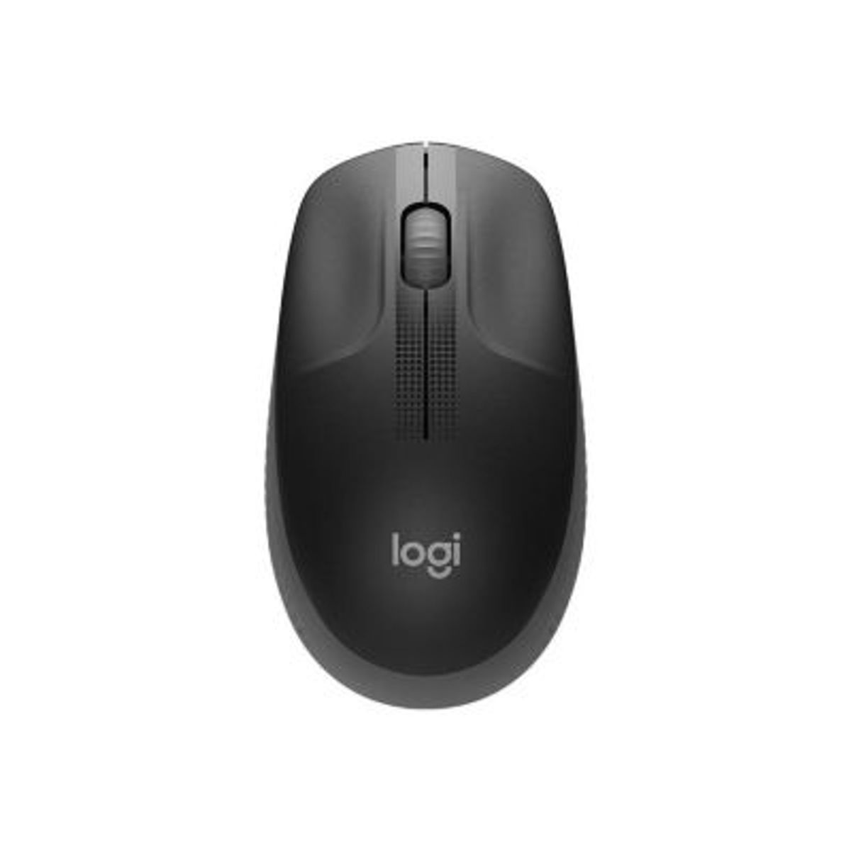 LOGITECH - Mouse Logitech M190 Inalambrico Ergonomico Negro