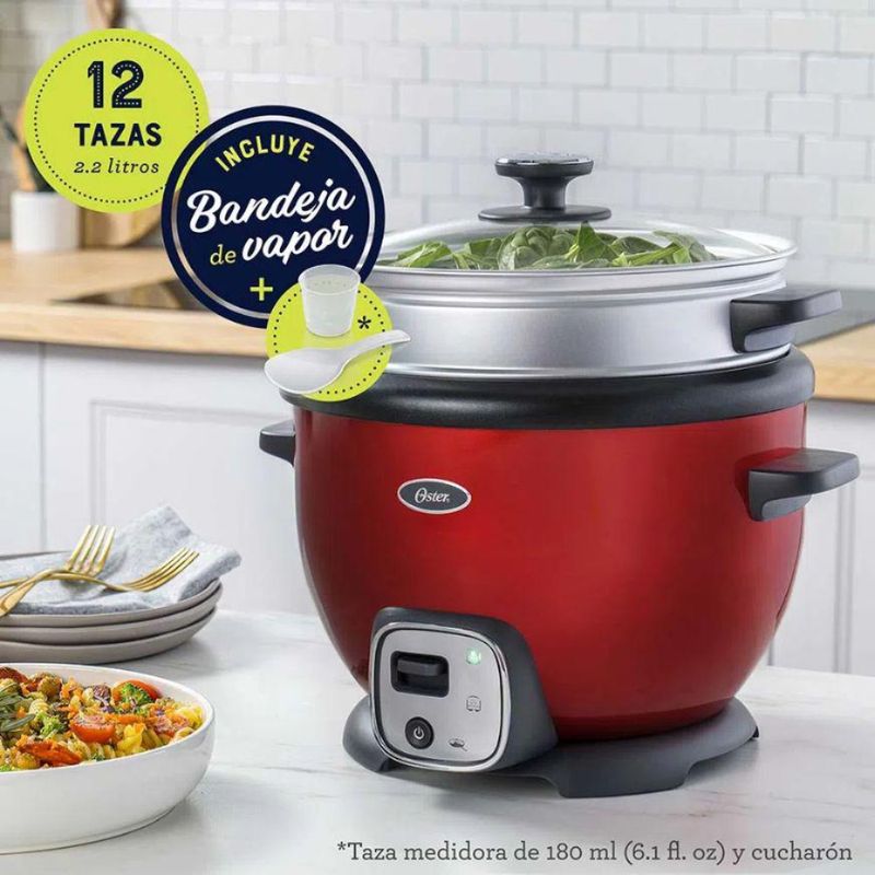 OSTER - OLLA ARROCERA OSTER 22L SOFRITO CKSTRC7030R ROJO