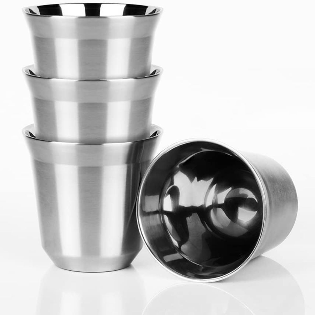 SIGNATURE PERU - Taza de Café de Acero Inoxidable de 75ml x1