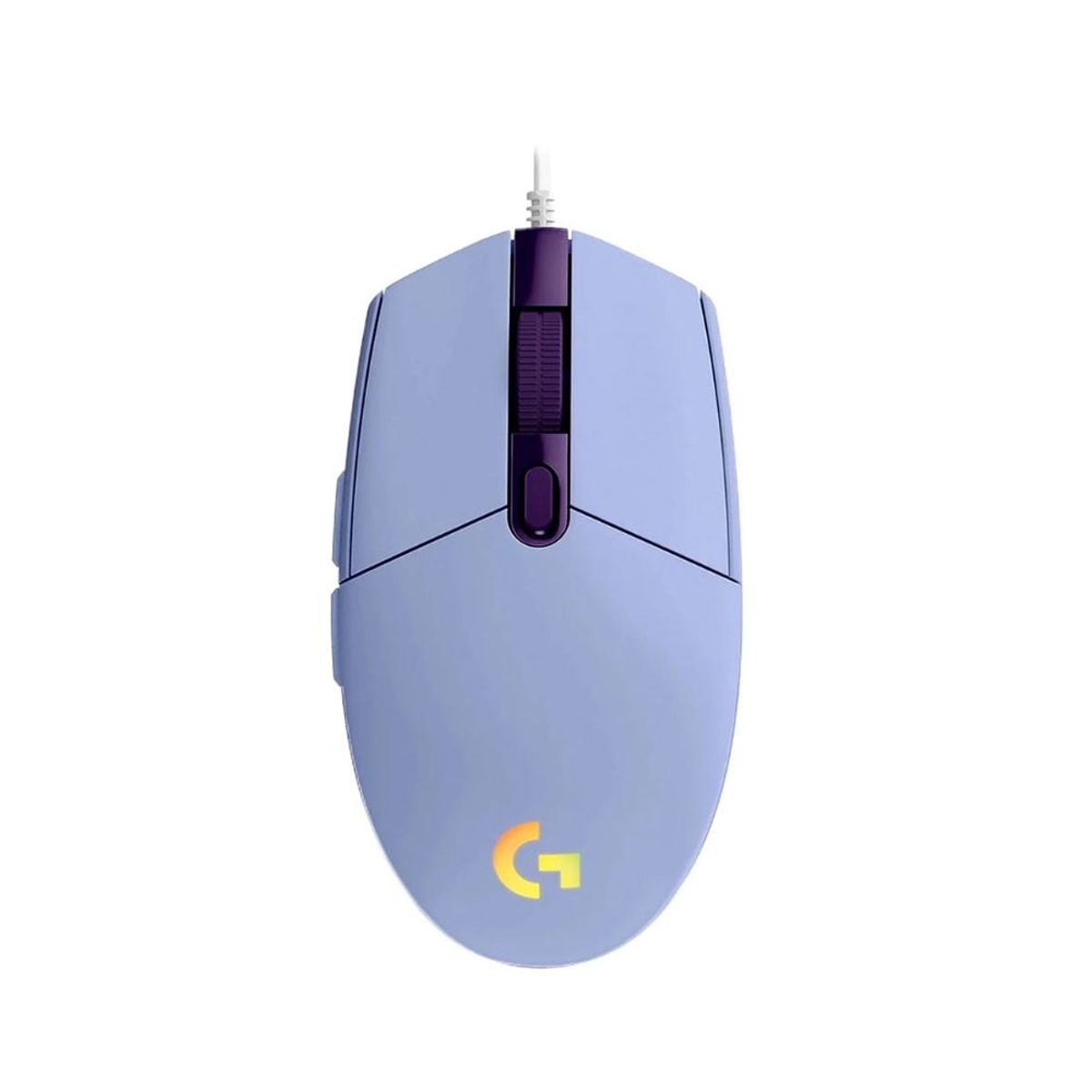 LOGITECH - Mouse Gamer Logitech G203 Lightsync RGB 8000 DPI Lila