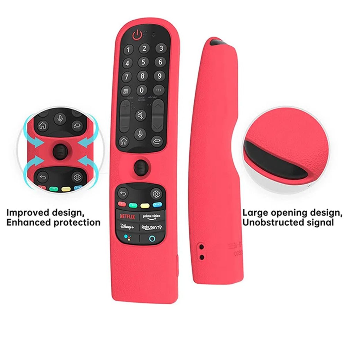 OEM - Funda de Silicona Para Control Magic LG 2021