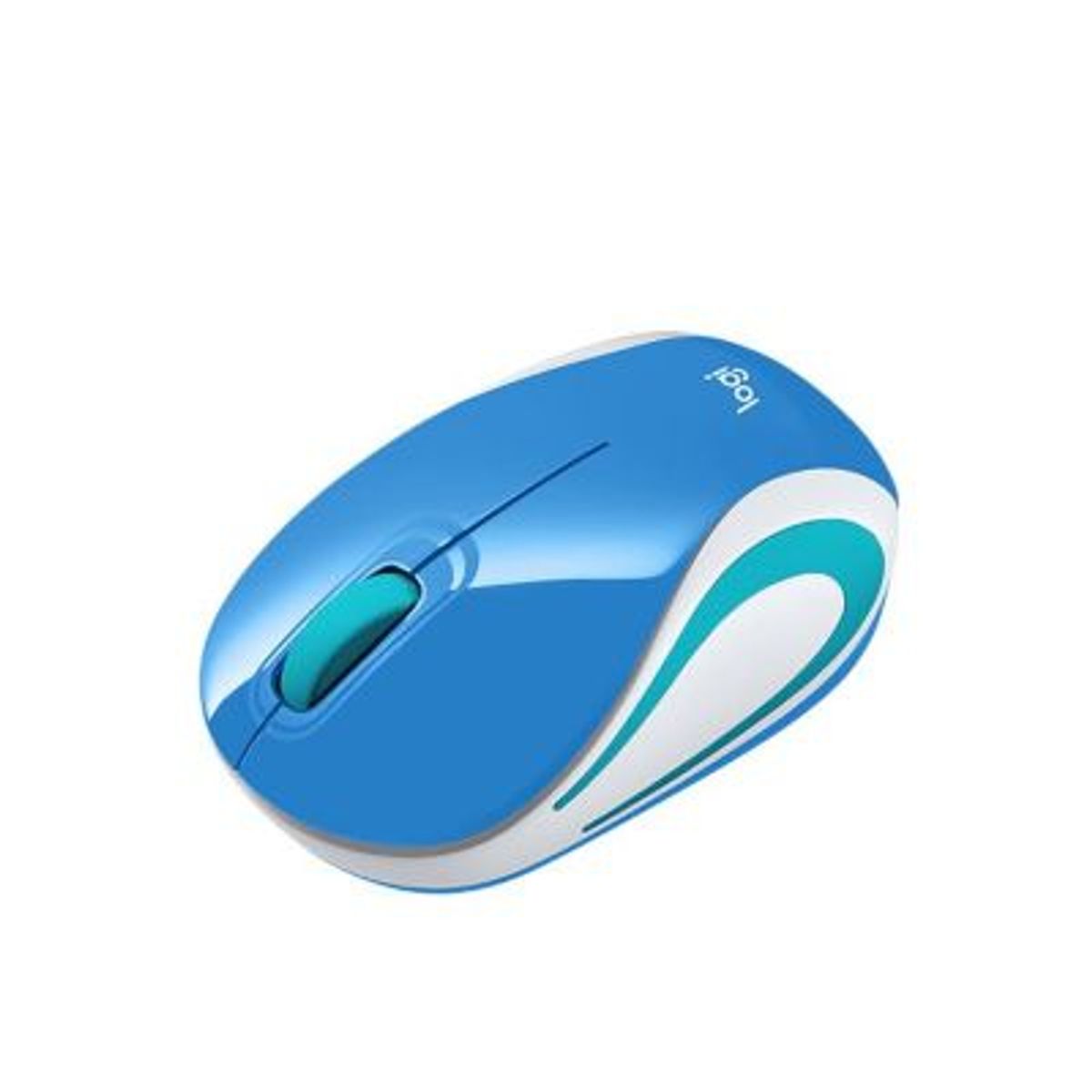 LOGITECH - Mouse Logitech M187 Mini Inalámbrico Azul