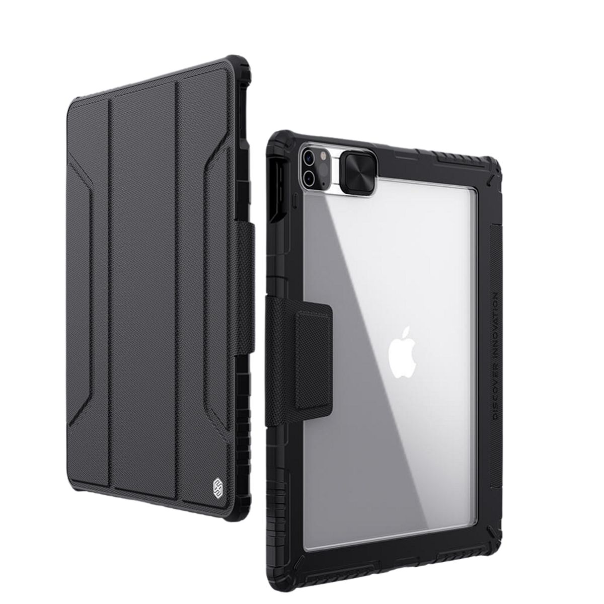 NILLKIN - Case Nillkin Bumper Leather cover Pro for Apple iPad 10,2 BLACK