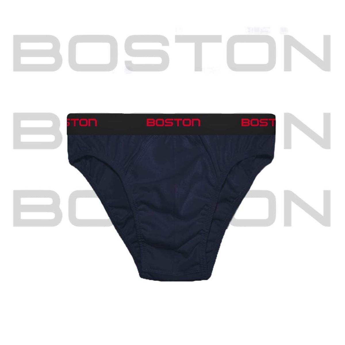 BOSTON - Pack x3 Trusas Boston Hombre Bikini Azul marino Talla M