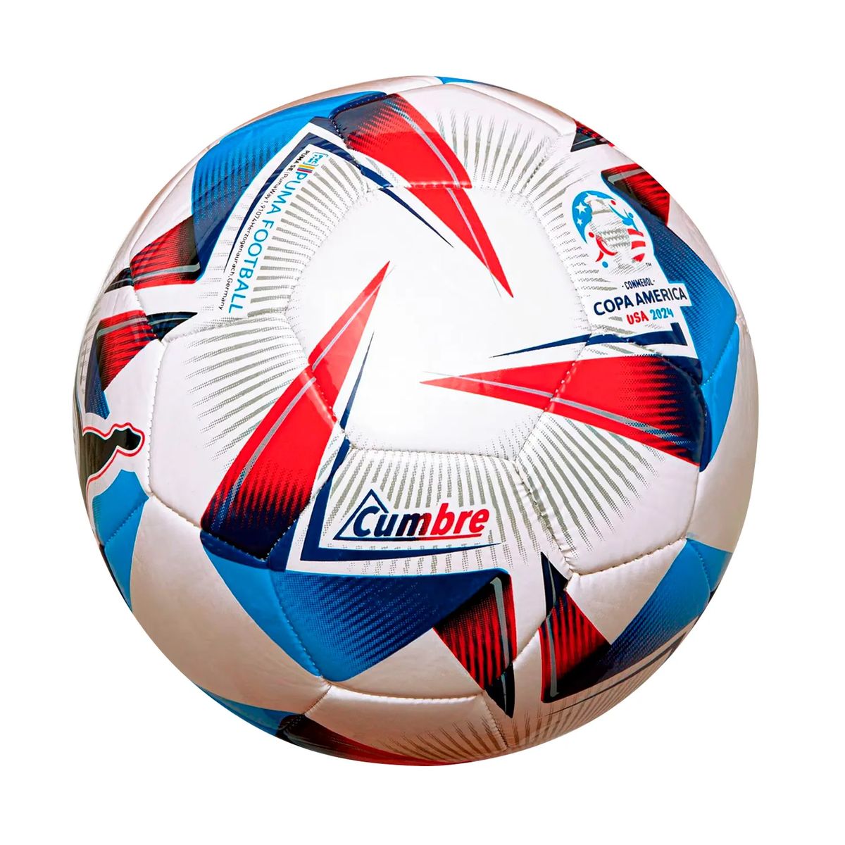 PUMA - PELOTA FÚTBOL PUMA CUMBRE CONMEBOL COPA AMERICA MS TALLA 5