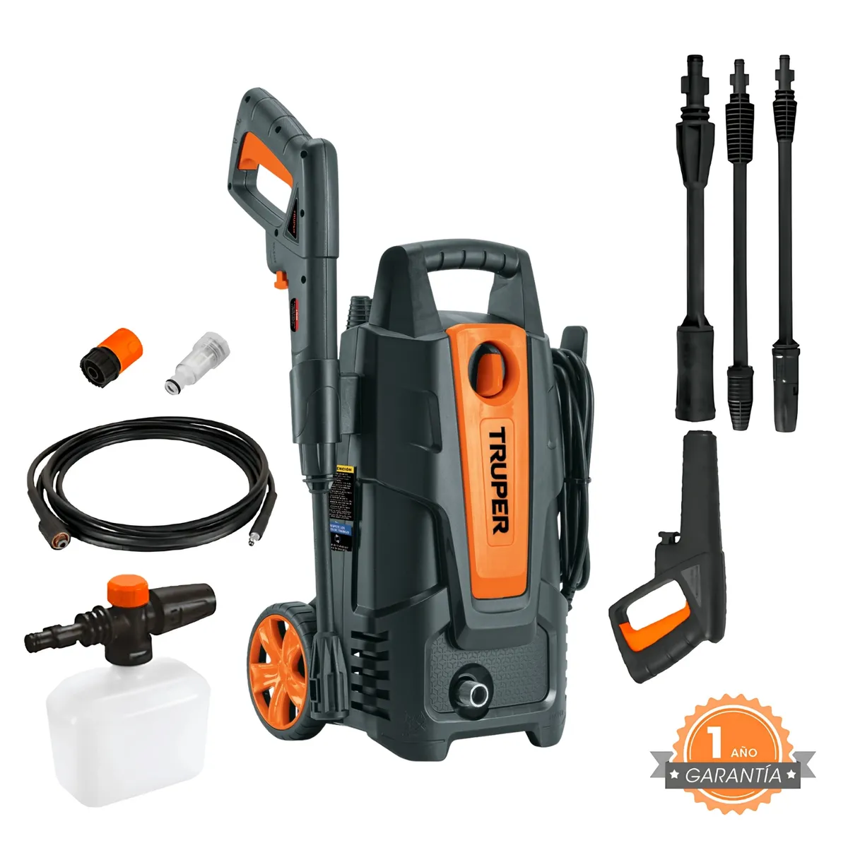 TRUPER - Hidrolavadora Portatil 1500 PSI 1400W Truper