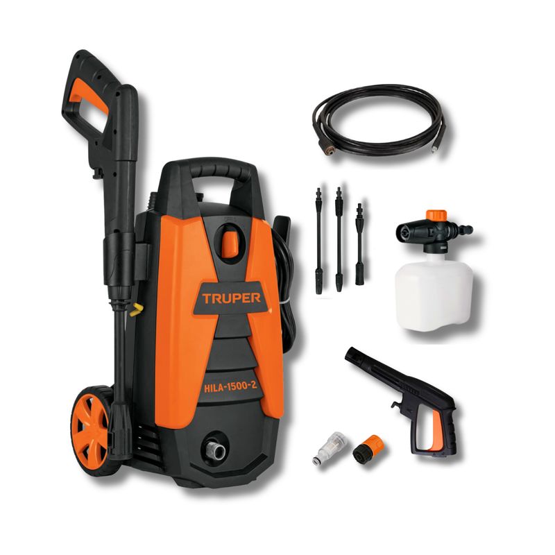 TRUPER - Hidrolavadora Portatil 1500 PSI 1400W Truper