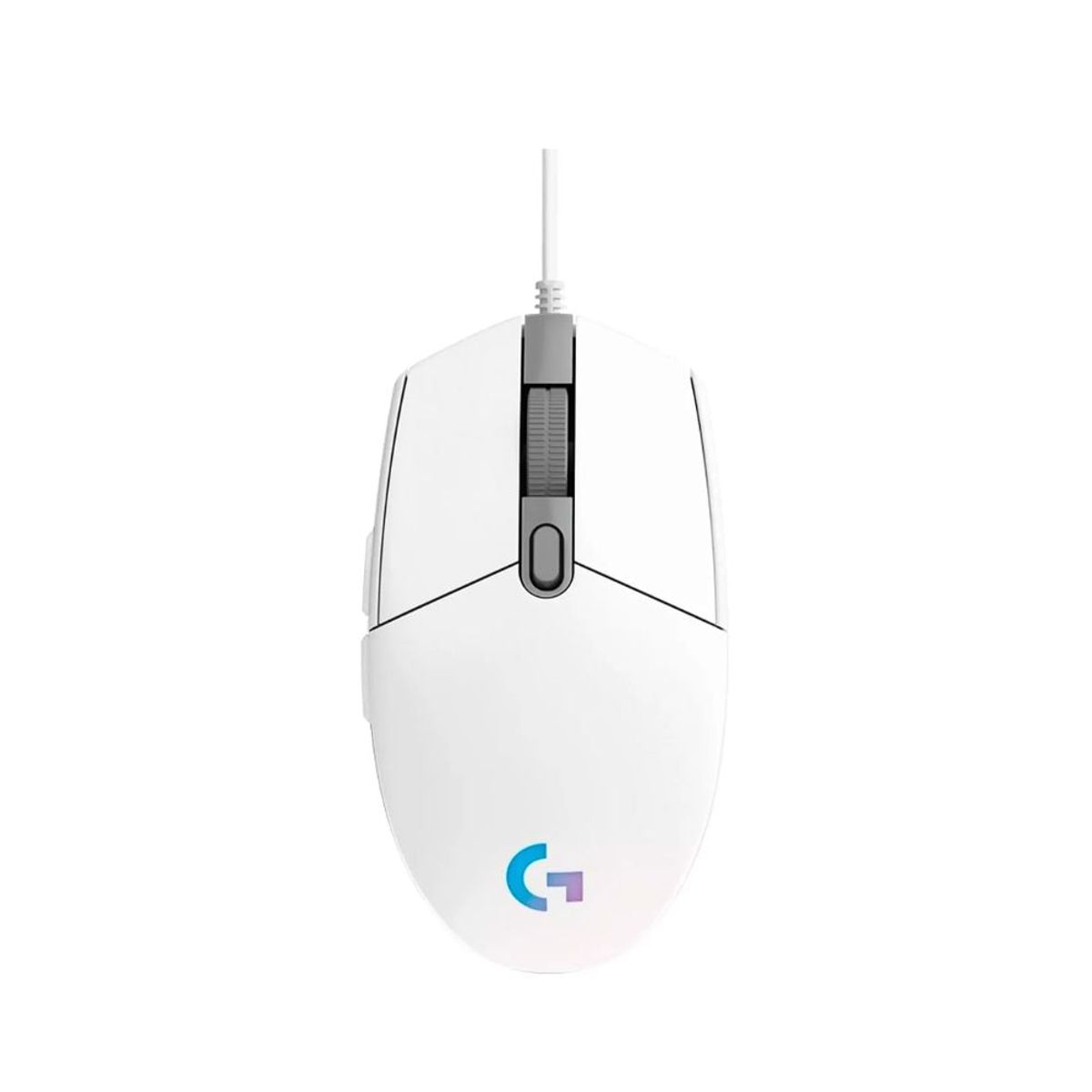 LOGITECH - Mouse Logitech G203 Blanco Lightsync Optical 8000 DPI RGB